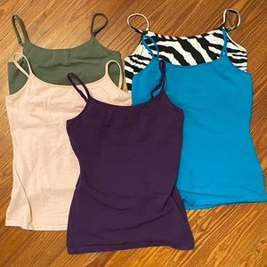 Bundle of 5 EXPRESS Stretch Bra Camis